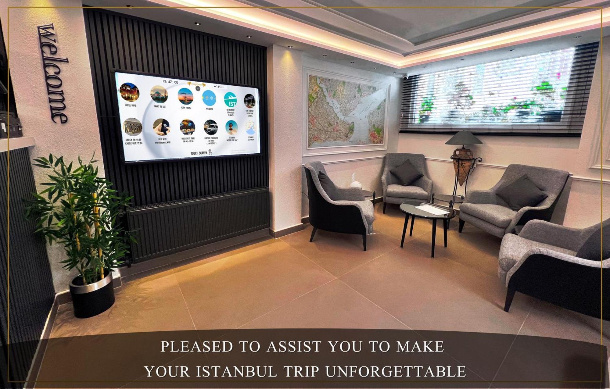 Angel'S Home Suites - Angel Group Hotels Istanbul Exteriör bild